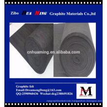 carbon graphite felt blanket for industrial furnaces as thermal insulation materials